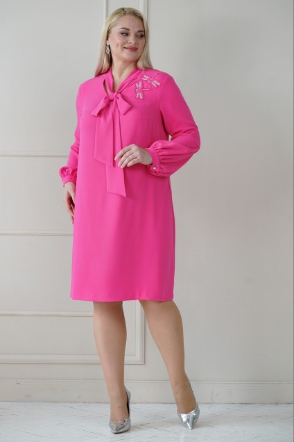 Платье 1976 розовый ALANI