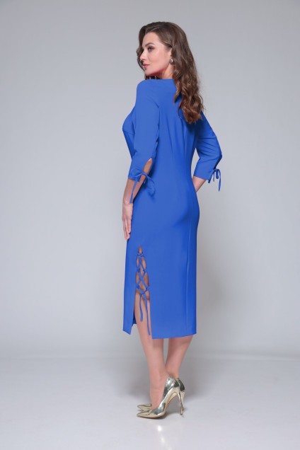 Платье 1065 синий ALEZA