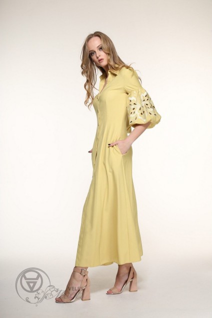Платье 9363 желтый Amori