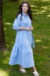 Платье 8011-23 голубой ANDINA CITY