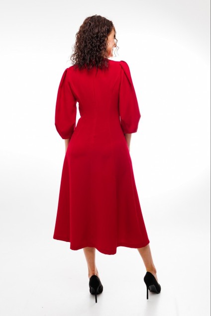 Платье 74-1 красный ANIDEN