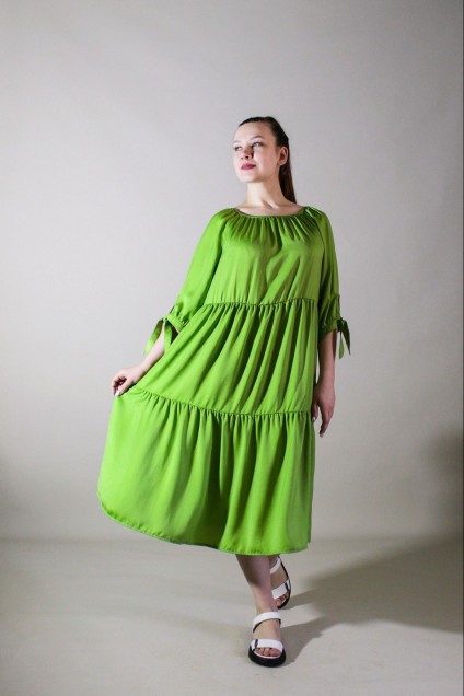 Платье 1297 оливковый ARISHA