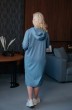 Платье 2487 серо-синий ASV