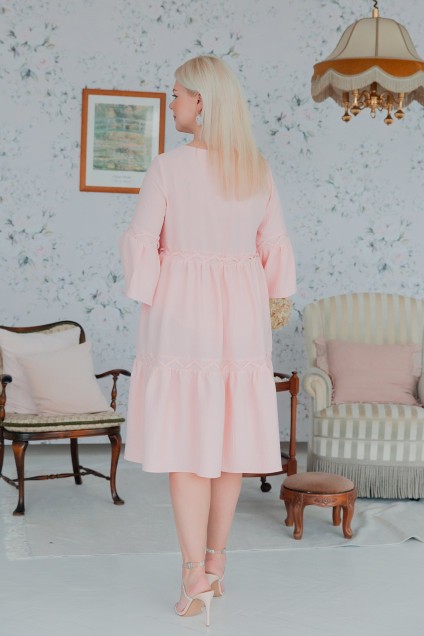 Платье 2519  розовый ASV