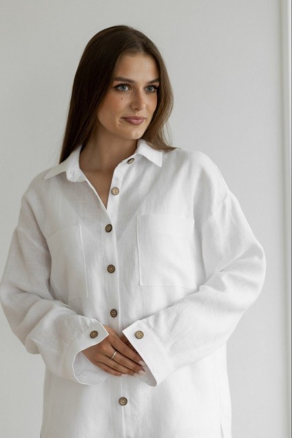 Рубашка 1057 белый ATELERO