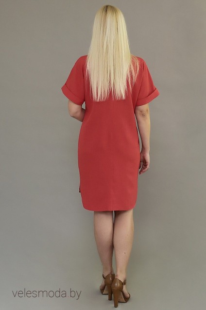 Платье 0718 красный AVILA