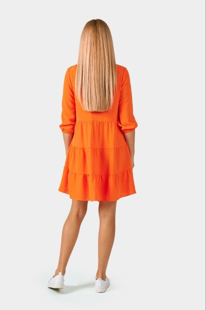 Платье 837 оранжевый AZZARA