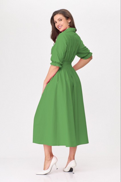 Платье 1013 зеленый Abbi