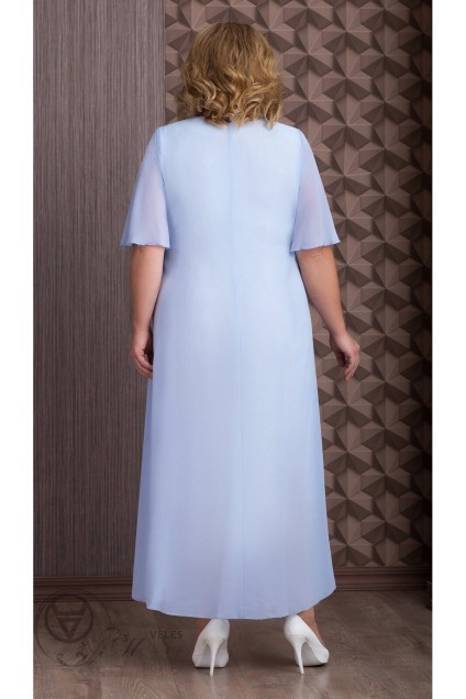 Платье 442 голубой Aira-Style