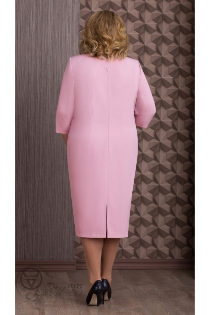 Платье 645 розовый Aira-Style