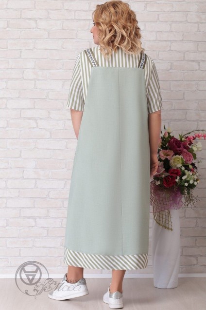 Платье 674 олива Aira-Style