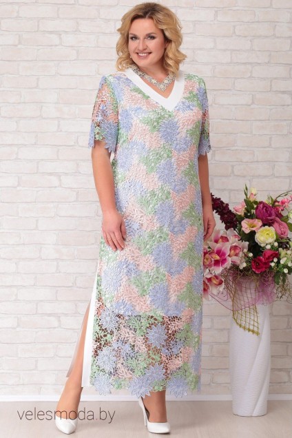 Платье 687 розовые тона Aira-Style