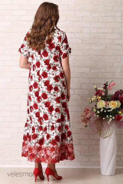 Платье 739 розы Aira-Style
