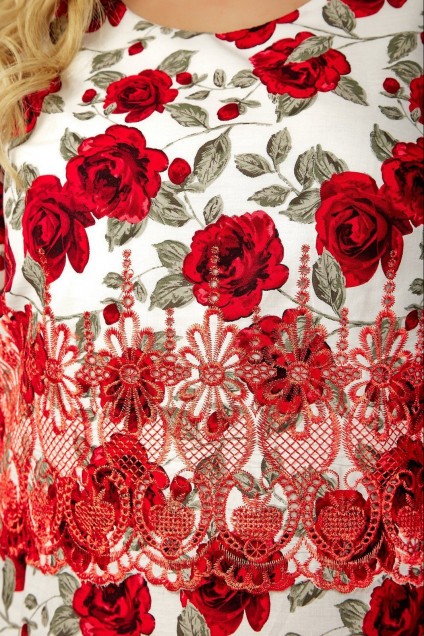 Платье 789-1 розы Aira-Style