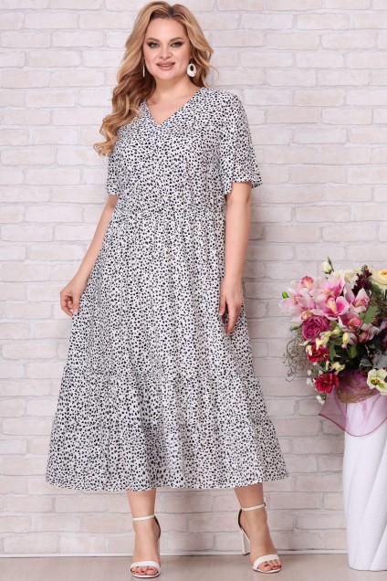 Платье 823 леопард Aira-Style