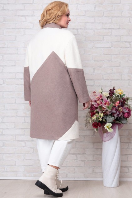 Пальто 884 розовый Aira-Style