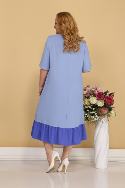Платье 898 синий Aira-Style