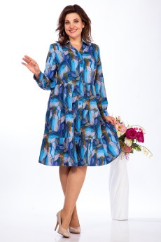 Платье 948 голубой Aira-Style