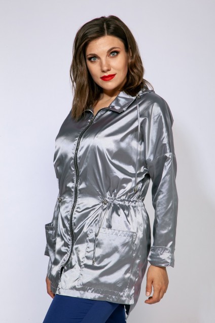 Куртка 876 серебряный ANASTASIA MAK