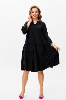 Платье 1092 черный Anastasia