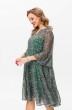 Платье 1093 зеленый Anastasia