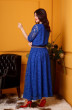 Платье 385 синий Anastasia