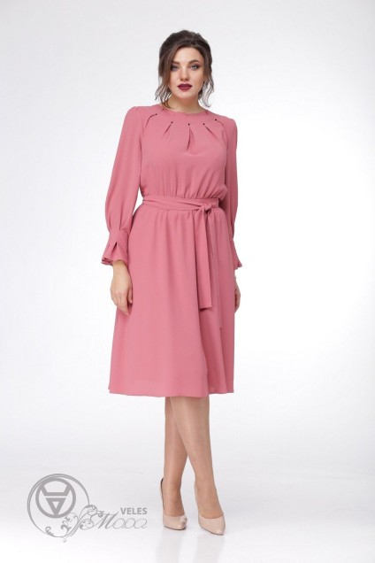 Платье 404 розовый Angelinа