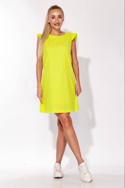 Платье 2250 лимонный Andrea Fashion