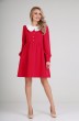 Платье 117 красный-1 Andrea Fashion