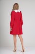 Платье 117 красный-1 Andrea Fashion