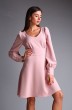 Платье 167 розовый Andrea Fashion