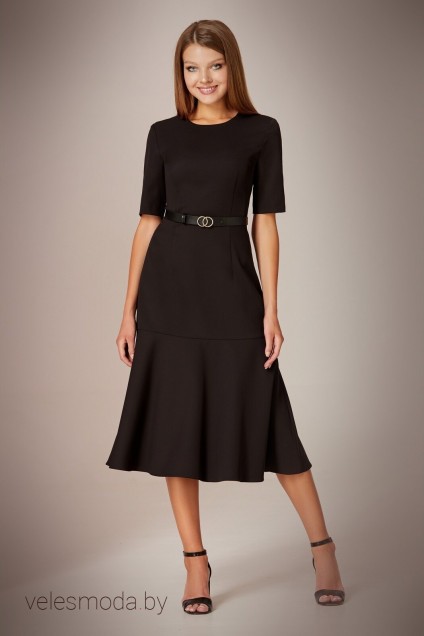 Платье 043-2 черный Andrea Fashion