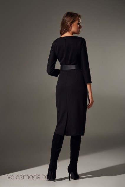 Платье 067 черный Andrea Fashion
