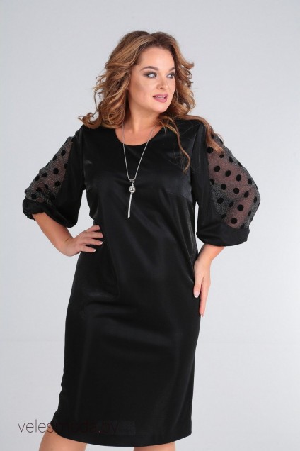 Платье 00208 черный Andrea Style
