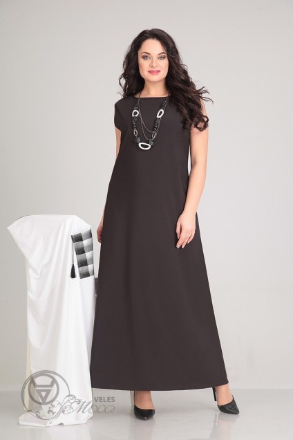 Платье 0052 черный Andrea Style