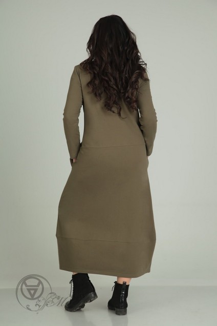 Платье 0053 олива Andrea Style
