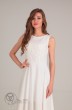 Платье 0075 белый Andrea Style