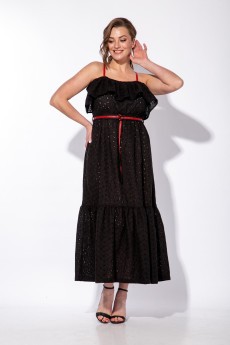 Платье 2245 черный Andrea Style