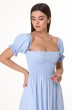 Платье 1032 голубой Anelli