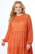 Платье 1034 оранжевый Anelli