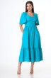 Платье 1058 голубой Anelli
