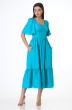 Платье 1058 голубой Anelli