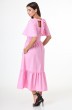 Платье 1058 розовый Anelli
