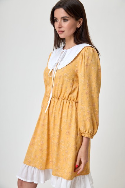 Платье 1235 желтый Anelli