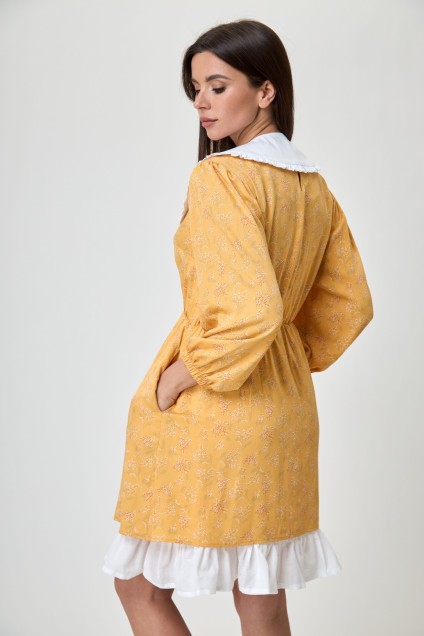 Платье 1235 желтый Anelli