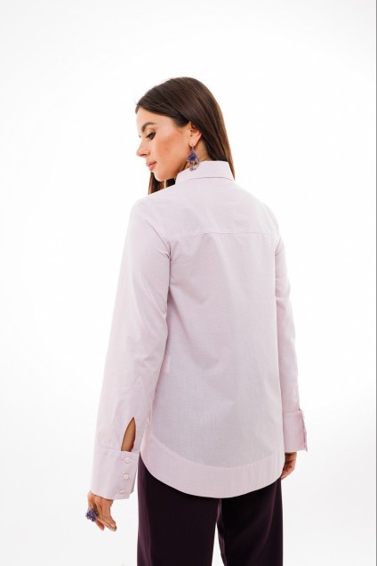 Рубашка 1393 розовый Anelli