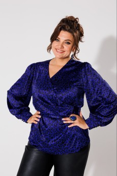 Блузка 1423 фиолетовый Anelli