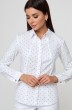 Блузка 330 белый + рисунок Anelli