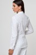 Блузка 330 белый + рисунок Anelli