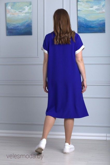 Платье 472 темно-синий Anelli